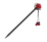 Eleganti stili cinesi Pin Per Le Donne Tradizionale Estetica Artigianale Legno Penzolante Bastone Dei Capelli Per Han Costume Puntelli