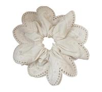 Eleganti stili francesi imitazione perle scrunchie con tessuto moda cravatte per capelli per le donne adolescenti opzione di styling multipla festa di nozze Decors dei capelli