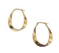 Eleganti strisce Mobiuses ispirano eleganti orecchini a cerchio ornamento per le donne accessorio portatile per ogni occasione speciale orecchini alla moda, Taglia unica, come descritto
