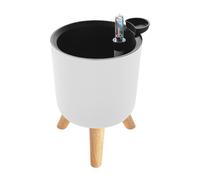 Eleganti vasi per piante leggeri con drenaggio efficiente e gestione dell'acqua