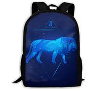 Eleganti Zainetto Scuola Leo Zaino Per La Scuola Impermeabile Backpack Per Escursionismo, Studenti, Adulti, 42X32X14Cm