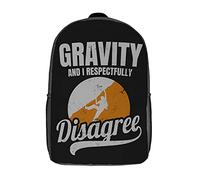 Eleganti Zaino Per La Scuola Free Solo Climbing Rucksack Impermeabile Borse Da Scuola Per Idea Regalo, Scuola, Adulti, 42X32X14Cm