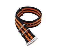 Elegantyl 20mm 22mm cinturino in nylon cinturino NATO cinturino di ricambio a righe militari, 22mm