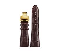 Elegantyl 22mm 23mm 24mm 26mm 28mm Cinturino per orologio da uomo in vera pelle di grandi dimensioni per accessori per orologi, 28mm