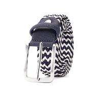 Elegantyl Cintura elastica per uomo Cintura tattica militare Cintura elastica intrecciata in tela Cintura casual da 3,4cm di larghezza, 120cm