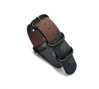 Elegantyl Cinturino in nylon mimetico Nato 18mm 20mm 22mm 24mm Cinturino in nylon mimetico sportivo Accessori per orologi, 20mm