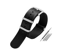 Elegantyl Cinturino in nylon NATO 20mm- 23mm Cinturino per orologio impermeabile Accessori per orologi traspiranti e traspiranti, 21mm