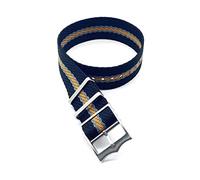 Elegantyl Cinturino per orologio NATO a righe militari Cinturini per orologi in nylon 20mm 22mm Accessori per orologi con cinturino per orologio impermeabile, 20mm
