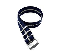 Elegantyl Cinturino per orologio NATO a righe militari Cinturini per orologi in nylon 20mm 22mm Accessori per orologi con cinturino per orologio impermeabile, 22mm