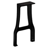 Eleganz 2 gambe per panchina, struttura a A in ghisa, gambe stabili per cucina, soggiorno o giardino, design durevole per una stabilità ottimale