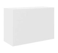 Eleganz Armadio da bagno bianco 60 x 25 x 40 cm | Mobili da bagno in legno | Salvaspazio ed elegante per piccoli bagni | Moderno armadio per asciugamani e prodotti da toeletta