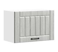 Eleganz Armadio da cucina Lucca grigio - Materiale di legno di alta qualità per cucina e soggiorno, salvaspazio e durevole, ideale per cucine moderne