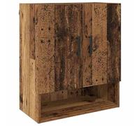 Eleganz Armadio da parete in legno 60 x 31 x 70 cm - Set di mobili salvaspazio in stile legno vecchio - Elegante e funzionale