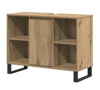 Eleganz Armadio in legno di quercia Artisan Vanity - durevole ed elegante per bagno e corridoio - Pratica conservazione con impiallacciatura di quercia