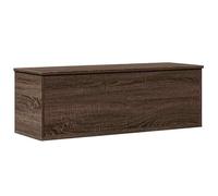 Eleganz Cassapanca in legno marrone - effetto rovere 102 x 35 x 35 cm - soluzione di archiviazione per soggiorno, camera da letto o corridoio