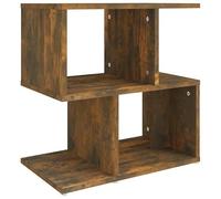 Eleganz Comodino in affumicatura 50 x 30 x 51,5 cm - Moderno tavolino in legno per camera da letto - Durevole e elegante