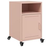 Eleganz Comodino rosa - Moderno comò in acciaio 36 x 39 x 59 cm per camera da letto, armadio o soggiorno - Durevole ed elegante