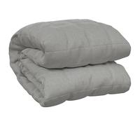 Eleganz Coperta pesante, grigio, 150 x 200 cm, 7 kg, coperta pesante per un sonno migliore, effetto calmante, tessuto traspirante, ideale per adulti e antistress