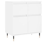 Eleganz Credenza bianca 60 x 35 x 70 cm | Mobili da soggiorno in legno | Armadio moderno con spazio di archiviazione, ideale per piccoli spazi e soggiorno, durevole ed elegante
