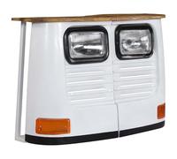 Eleganz Credenza per camion in legno massello Mango bianco | Set di mobili da soggiorno | Durevole ed elegante | Design moderno per soggiorno e sala da pranzo | effetto legno naturale