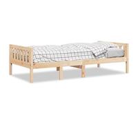 Eleganz Culla 90 x 200 cm senza materasso in legno massello di pino - Culla durevole e naturale per un sonno sicuro | Ideale per la cameretta dei bambini
