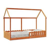 Eleganz Culla in legno massello di pino 90 x 190 cm | Culla naturale e durevole per un sonno sicuro | Mobili per la cameretta dei bambini
