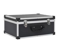 Eleganz Custodia per CD in legno e ABS con rivestimento in alluminio per 60 CD - Soluzione stabile per gli amanti della musica e i collezionisti - Ideale per organizzare e proteggere la tua collezione