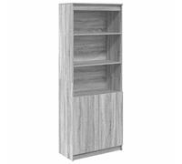 Eleganz Highboard grigio Sonoma 70 x 35 x 180 cm - Elegante mobile da soggiorno in materiale di legno, salvaspazio e moderno per piccoli spazi