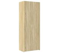 Eleganz Highboard Sonoma Rovere 70 x 42,5 x 185 cm | Set di mobili da soggiorno in legno | Elegante e salvaspazio scaffale per piccoli spazi | Design moderno e durevole