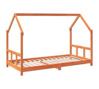 Eleganz Lettino per bambini in legno di pino massiccio, 90 x 190 cm, durevole ed ecologico per un sonno sicuro nella cameretta dei bambini