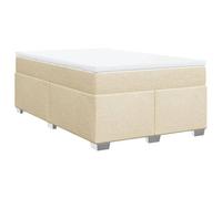 Eleganz Letto a molle con materasso 120 x 190 cm - Rivestimento in tessuto per camera da letto, comodo e durevole, ideale per piccoli spazi e camere degli ospiti