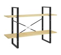 Eleganz Libreria in legno di pino massiccio, 100 x 30 x 70 cm, robusto sistema di scaffalatura per soggiorno, ufficio o cameretta dei bambini, design naturale, non trattato