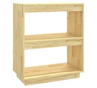 Eleganz Libreria in legno di pino massiccio, 60 x 35 x 71 cm, non trattata, durevole ed ecologica, per soggiorno, ufficio o cameretta dei bambini