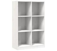 Eleganz Libreria in legno di pino massiccio, 70 x 33 x 110 cm, stabile sistema di scaffalatura per soggiorno, ufficio o cameretta dei bambini, naturale e durevole