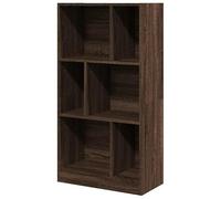 Eleganz Libreria in legno effetto quercia, 57 x 28,5 x 107,5 cm, stabile sistema di scaffalatura per soggiorno, ufficio o cameretta dei bambini, design moderno e salvaspazio