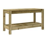 Eleganz Panca da giardino in legno di pino impregnato in autoclave, 82,5 x 35 x 45 cm, durevole e resistente alle intemperie, perfetta per giardino, terrazza e balcone, ideale per famiglie e amanti