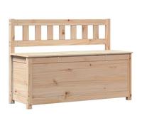 Eleganz Panca in legno di pino massiccio, 110 x 41 x 76,5 cm, naturale e durevole, per soggiorno, giardino o corridoio, legno non trattato per un'atmosfera rustica