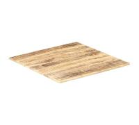 Eleganz Piano in legno massello di mango 60 x 60 cm - naturale e durevole per cucina, soggiorno o ufficio - perfetto per un arredamento elegante