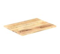 Eleganz Piano in legno massello di mango 90 x 70 cm - naturale e durevole per cucina, sala da pranzo o ufficio - perfetto per un arredamento elegante