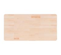 Eleganz Piano per lavabo, 100 x 50 x 1,5 cm, in legno di rovere massiccio (non trattato), naturale e durevole, per bagno e WC degli ospiti
