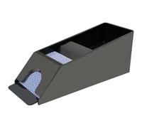 Eleganz Poker & Blackjack Set con 600 chip laser in alluminio - Set da gioco professionale per giochi da casinò a casa - Plastica durevole e design in alluminio
