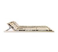 Eleganz Rete a doghe 70 x 200 cm con 28 doghe e 7 zone, con sospensioni ergonomiche per un sonno riposante, ideale per letti e accessori