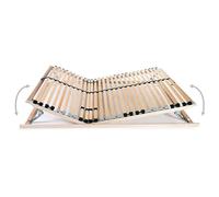 Eleganz Rete a doghe a 28 doghe a 7 zone per 120 x 200 cm - Materassino ergonomico per un sonno riposante, doghe in legno di alta qualità, ideale per letti e accessori