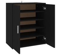 Eleganz Scarpiera in legno 60 x 35 x 70 cm, moderna scarpiera per corridoio o ingresso, salvaspazio ed elegante, ideale per piccoli appartamenti e famiglie
