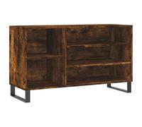 Eleganz Scarpiera in legno e metallo, 102 x 36 x 60 cm, salvaspazio ed elegante, per armadi e corridoi, ideale per piccoli appartamenti e famiglie