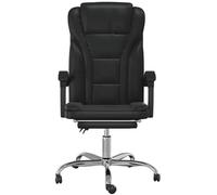 Eleganz Sedia da gioco da ufficio, ergonomica, Noblechairs: con funzione sdraio, in similpelle nera, schienale regolabile da 90 a 170°, regolabile e girevole