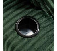 Eleganz Set di divani modulari con chaise longue e 2 posti, rivestimento in velluto e schiuma, combinazione fai da te per soggiorno, appartamento e studio, con cuscini, borse e portabevande