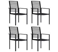 Eleganz Set di mobili da giardino in legno massiccio, per terrazze, balcone o giardino, resistente alle intemperie e facile da pulire, 5 pezzi