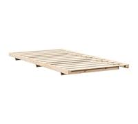 Eleganz Struttura in legno massello di pino 90 x 210 cm - Legno di pino naturale per un sonno sano | Design robusto per una qualità durevole | Ideale per strutture sostenibili