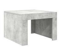 Eleganz Tavolino da salotto, grigio cemento, 50 x 50 x 35 cm, moderno tavolo da soggiorno in materiale di legno, durevole ed elegante, per piccoli spazi e famiglie